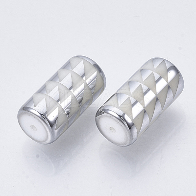 Electroplate Glass Beads EGLA-N003-05F-1