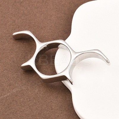 304 Stainless Steel Finger Rings LS-RJEW-D336-10P-1