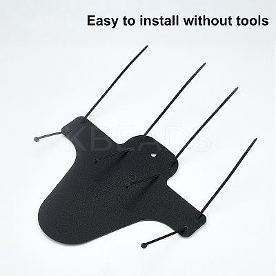 Road Mtb Bike Fender Under Saddle Dry Smart Ass Rear Mudguard Universal AJEW-WH0143-34B-1