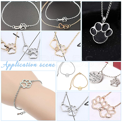 12Pcs 2 Colors 304 Stainless Steel Charms STAS-UN0057-80-1