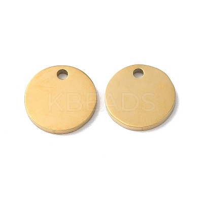 304 Stainless Steel Charms STAS-Q308-09F-G-1