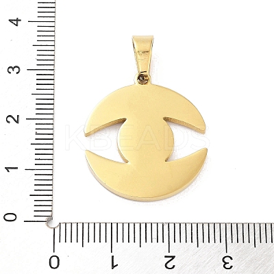 304 Stainless Steel Charms LS-STAS-M341-01G-08-1