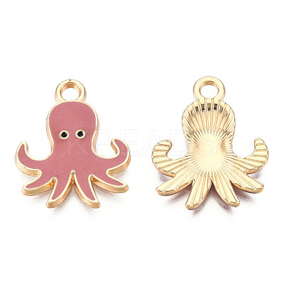 Alloy Enamel Pendants FIND-N048-022B-1