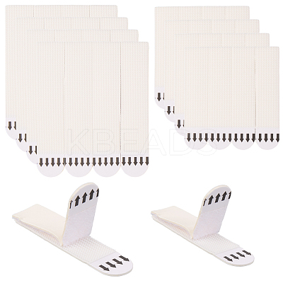 2 Sets 2 Styles Removable Plastic & Traceless Glue Hook and Loop Fastener DIY-CN0003-18-1