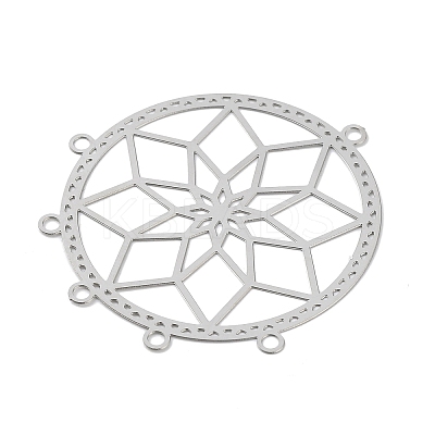Tarnish Resistant 201 Stainless Steel Chandelier Component Links STAS-K257-40P-1