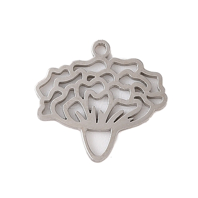 Mother's Day Non-Tarnish 304 Stainless Steel Pendants STAS-S139-06P-07-1
