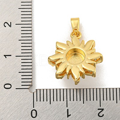 Rack Plating Brass Cubic Zirconia Pendants KK-H476-11G-06-1