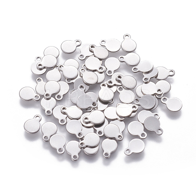 Tarnish Resistant 304 Stainless Steel Charms STAS-L234-044P-1