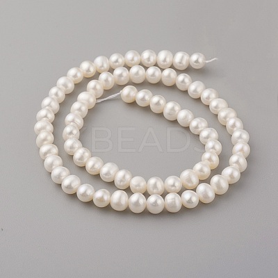 Natural Cultured Freshwater Pearl Beads Strands PEAR-G007-32-1