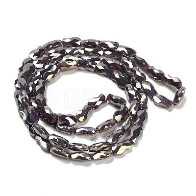 Electroplate Glass Beads Strands EGLA-P066-01A-AB01-1