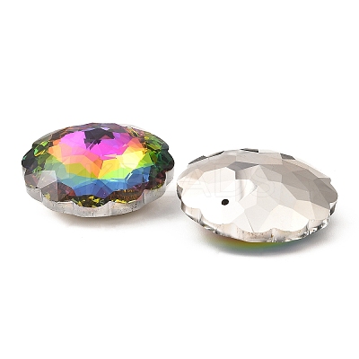 Electroplate Glass Charms EGLA-M028-02A-1