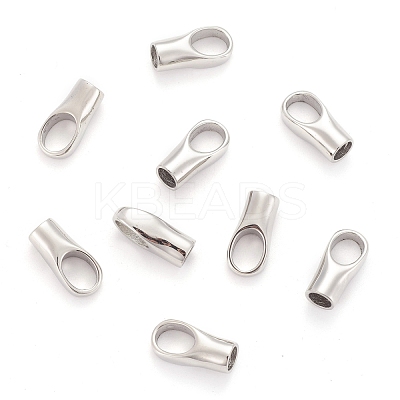 Tarnish Resistant 304 Stainless Steel Cord Ends STAS-I020-04-1