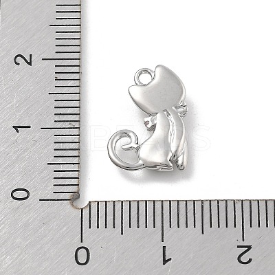 Brass Micro Pave Cubic Zirconia Pendants KK-D283-10P-1