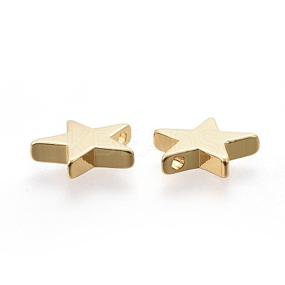 Brass Charms X-KK-F783-06G-1