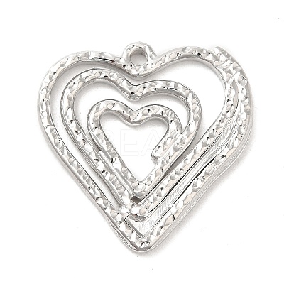 Non-Tarnish 304 Stainless Steel Pendants STAS-D084-09P-1