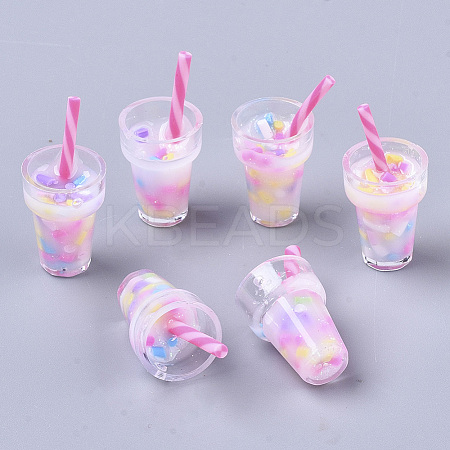 Epoxy Resin Pendants LS-X-CRES-N025-09-1