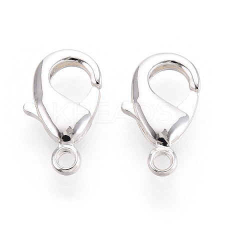 Brass Lobster Claw Clasps KK-YW0004-01C-S-1