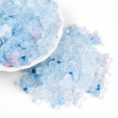 Transparent Acrylic Beads X1-TACR-T028-35J-1