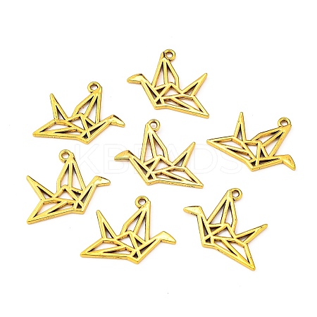Tibetan Style Alloy Pendants TIBE-S306-01AG-RS-1
