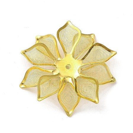Brass Iron Cabochons KK-C098-01G-1
