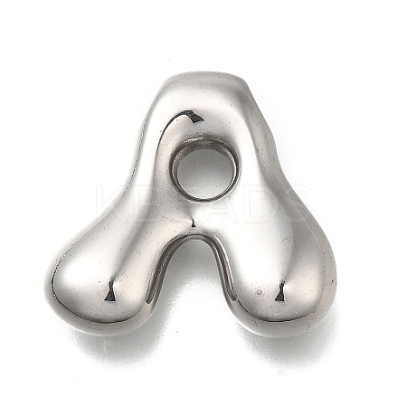 304 Stainless Steel Pendants STAS-S166-02P-01-1