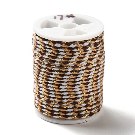 4-Ply Polycotton Cord with Metallic Thread OCOR-Z003-D99-1