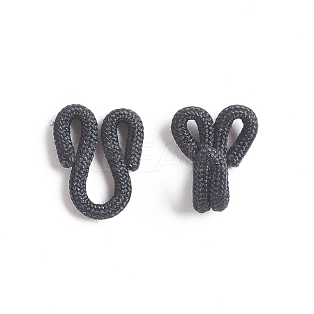Cloth Clover Brass Buckles DIY-WH0162-94B-01-1