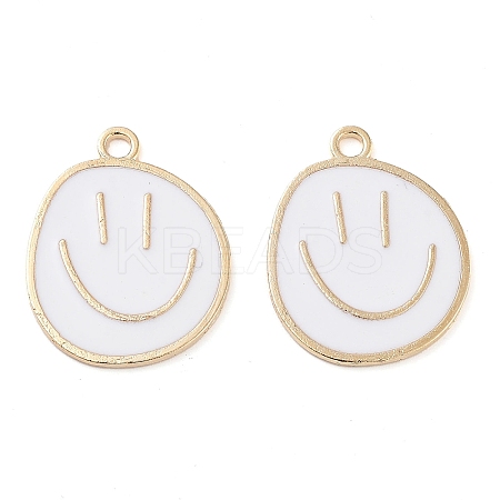 Alloy Enamel Pendants PALLOY-S192-03G-01-1