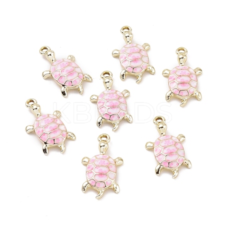 Alloy Enamel Pendants FIND-E031-01LG-01-1