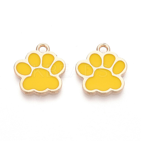 Alloy Enamel Pendants X1-ENAM-YW0006-01KC-03-1