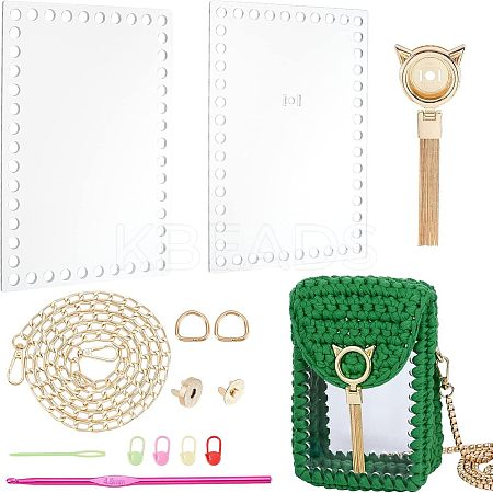 DIY Purse Making Kit DIY-WH0019-37-1