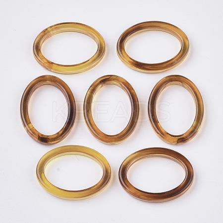 Transparent Acrylic Linking Rings OACR-S028-117-1