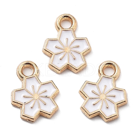 Alloy Enamel Charms ENAM-S022-01F-1