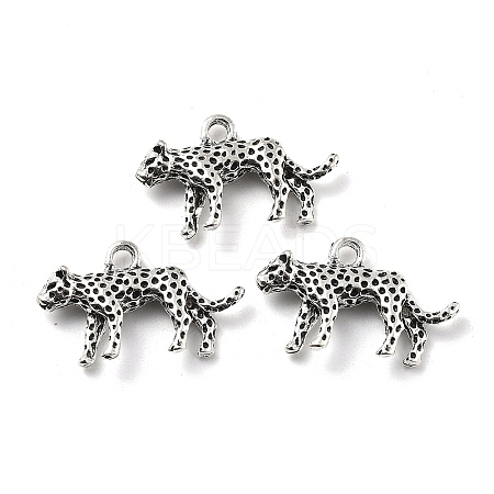 Tibetan Style Alloy Animals Pendants PALLOY-V007-01AS-03-1