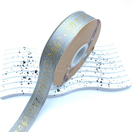 48 Yards Printed Polyester Ribbons MUSI-PW0002-031M-1