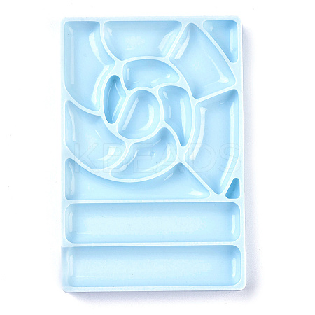 (Clearance Sale)Nail Art Plastic Color Palettes MRMJ-WH0060-30C-1