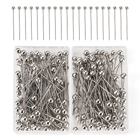 2 Sets Stainless Steel Ball Positioning Head Pins FIND-TA0009-26P-1
