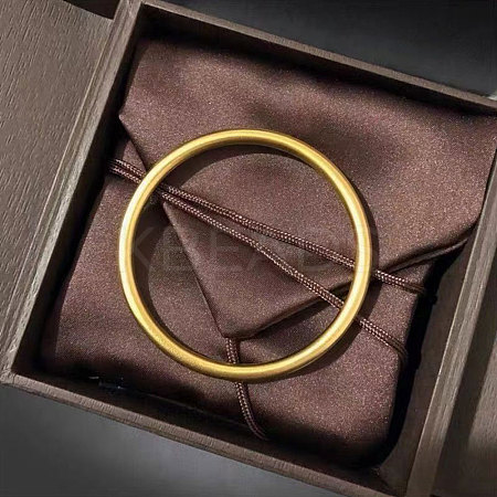 Stainless Steel Plain Bangles for Women GE0018-1
