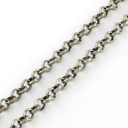 Iron Rolo Chains CH-J001-BL7.0-AS-1