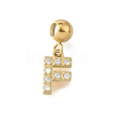 304 Stainless Steel Rhinstone Pendant STAS-H202-50G-F-1