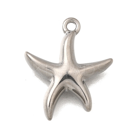 Ocean Series 304 Stainless Steel Charms STAS-H477-01C-P-1