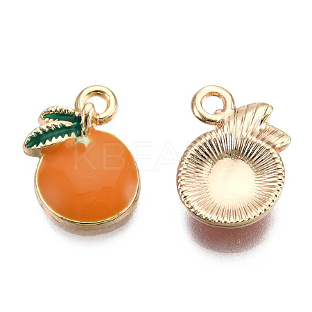 Alloy Enamel Pendants ENAM-T009-51A-RS-1