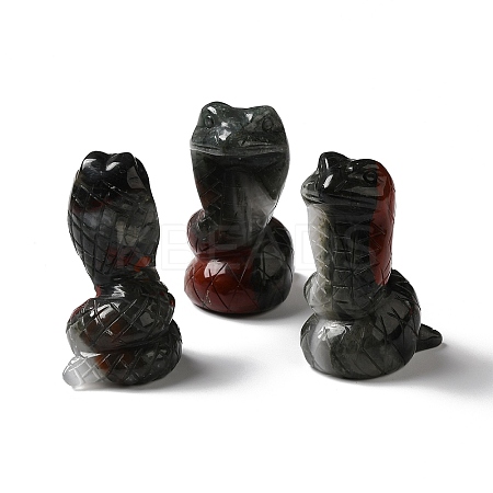 Natural Bloodstone Display Decoration G-C028-01B-1