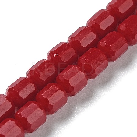 Opaque Glass Beads Strands LS-GLAA-G112-03M-1