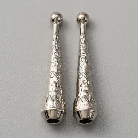 Alloy Cord Ends LS-FIND-WH0110-363C-1