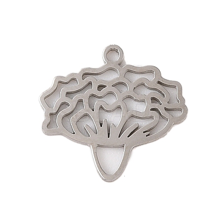 Mother's Day Non-Tarnish 304 Stainless Steel Pendants STAS-S139-06P-07-1