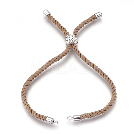 Cotton Cord Bracelet Making KK-F758-03C-P-1