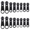 Gorgecraft 32Pcs 4 Style Zinc Alloy & Plastic Zipper Slider FIND-GF0003-95-1