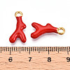 Ion Plating(IP) 304 Stainless Steel Pendants STAS-N107-01G-3
