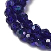 Electroplate Transparent Glass Beads Strands LS-EGLA-A035-T4mm-L06-3